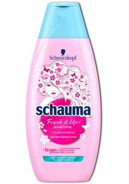 Шампунь Schauma Fresh it Up! для волос жирных у корней и сухих на кончиках, 400 мл